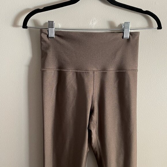 Athleta Women XS Coffee House Stretch Ultra High Rise Elation Shine Tight - Picture 5 of 12